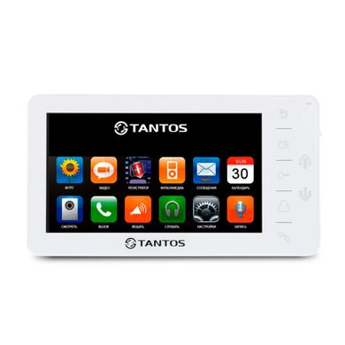 Комплект видеодомофона Tantos Prime HD 7" White + Tantos Triniti HD