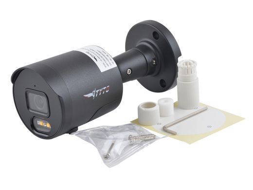 Full Color вулична IP камера з мікрофоном Tyto IPC 4B28-CUA1S-25-Black, 4Мп