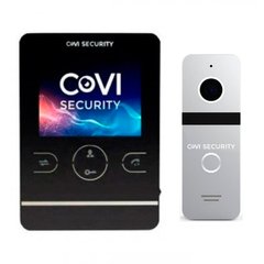 Комплект домофона CoVi Security HD-02M-B + Iron Silver