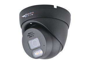 Full Color купольна IP камера з мікрофоном Tyto IPC 4D28-MKA1S-25-Black, 4Мп