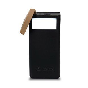 Повербанк Power Bank Kraft TPB-2330 (30000 mAh) Black, LED-ліхтар
