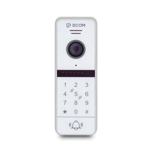 Відеопанель з кодовою клавіатурою та зчитувачем BCOM BT-400HD-AC White