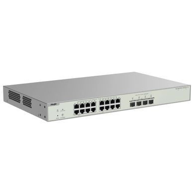 16-портовий керований PoE комутатор Ruijie RG-NBS3300-16MG4XS-HP