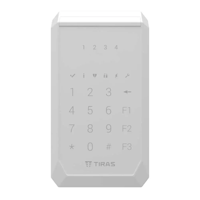 Сенсорна клавіатура Tiras Technologies K-PAD4 (white)