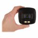 Вулична камера з LED підсвічуванням Dahua HAC-HFW1239TLMP-A-LED, 2Мп