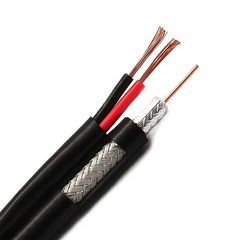 Коаксіальний кабель з харчуванням Atis RG660+2*0.5 PE, 100м