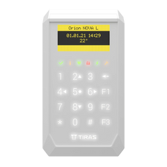 Сенсорна клавіатура Tiras Technologies K-PAD OLED (white)