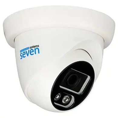 Комплект видеонаблюдения на 1 купольную 5 Мп камеру SEVEN KS-7611OW-5MP