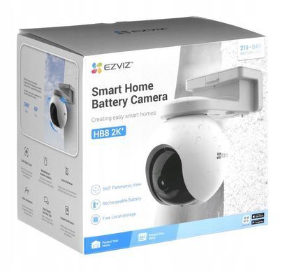 Поворотна Wi-Fi камера з мікрофоном та динаміком Ezviz CS-HB8, 4Мп