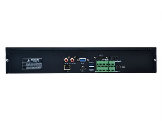 32-канальний мережевий відеореєстратор Ці NQ-32-D4 NVR (AI), 8Мп