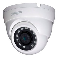 Уличная купольная HDCVI камера Dahua HAC-HDW1400MP, 4Мп