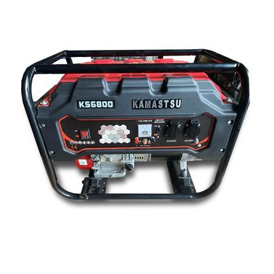 Бензиновий генератор Kamastsu KS6800 максимальна потужність 5.5 кВт
