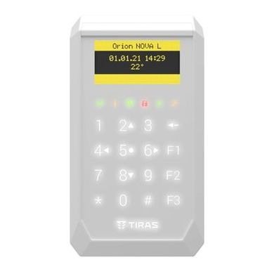 Сенсорна клавіатура Tiras Technologies K-PAD OLED+ (white)