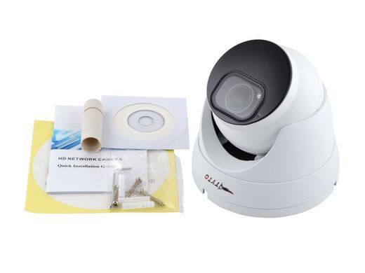Купольна моторизована IP камера Tyto IPC 5D2812-V1SM-50 (AI-L), 5Мп