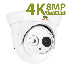 Купольна IP-камера Partizan IPD-5SP-IR 4K v1.0, 8Мп