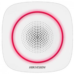 Бездротова внутрішня сирена Hikvison DS-PS1-I-WE-Red