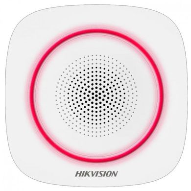 Беспроводная внутренняя сирена Hikvison DS-PS1-I-WE-Red
