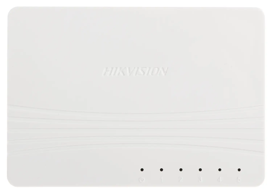 5-ти портовий комутатор Hikvision DS-3E0505D-E