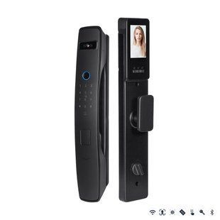 Wi-Fi біометричний замок із розпізнаванням обличчя Trinix TRL-8803BTV Black L/R
