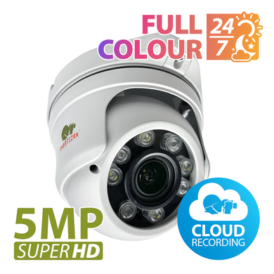 IP варифокальная камера Partizan IPD-VF5MP-IR Full Colour Cloud, 5Мп