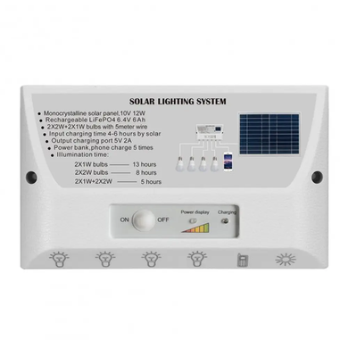 Солнечная система освещения Lightwell LWS-12W4Kit