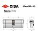 Циліндр CISA Astral Tekno PRO 80 (40*40) нікель матовий