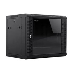 Коммутационный шкаф NVC-9U/600x450x500 Black