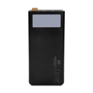 Павербанк 20000mAh Power Bank Kraft KPB-2320FCL Black 22.5W QC3.0 LED-фонарь