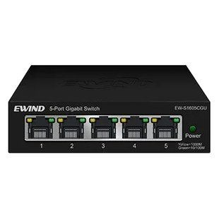 5-портовый неуправляемый коммутатор Ewind EW-S1605CGU