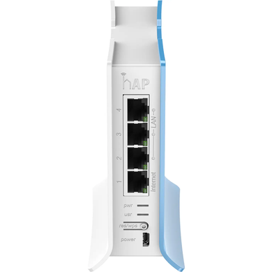 Wi-Fi точка доступу з 4 портами MikroTik hAP liteTC (RB941-2nD-TC)