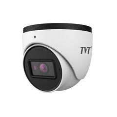 Купольная IP камера с микрофоном TVT TD-9554S4 (D/PE/AR2) White, 5Мп