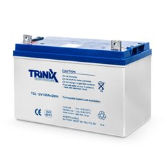 Аккумуляторная батарея гелевая TRINIX TGL12V100Ah/20Hr GEL, 12В 100Ач