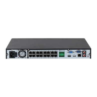 16-канальний IP PoE відеореєстратор Dahua DHI-NVR2216-16P-I2, 12Мп