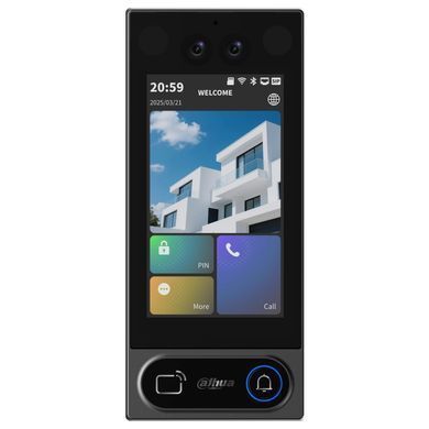 Wi-Fi вызывная панель Dahua DHI-VTO6631QB-WP, 2Мп