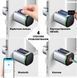 Умный дверной биометрический замок SEVEN LOCK SL-7773BF silver