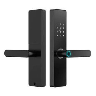 Замок біометричний автономний Trinix TRL-5101BTF Black L/R з Bluetooth