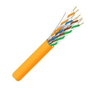 Кабель кручена пара негорючий внутрішній FinMark UTP CAT6 4P 23AWG LSZH, 305м
