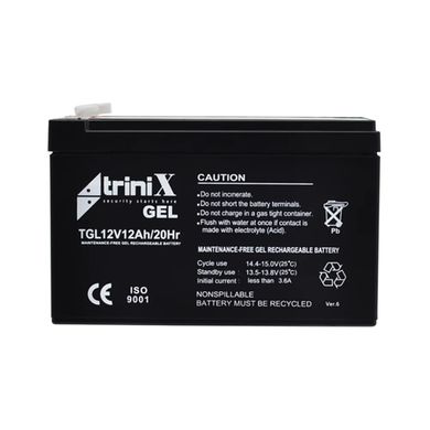 Аккумуляторная батарея TRINIX TGL12V12Ah/20Hr GEL