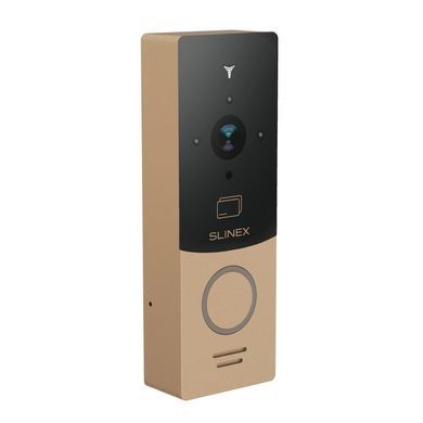 Виклична панель зі зчитувачем Slinex ML-20CRHD gold+black, 2Мп