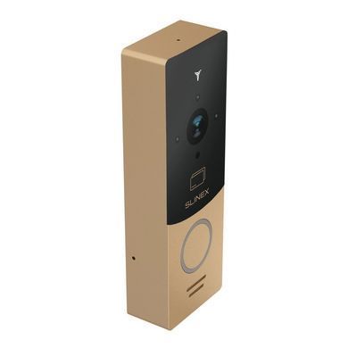 Виклична панель зі зчитувачем Slinex ML-20CRHD gold+black, 2Мп