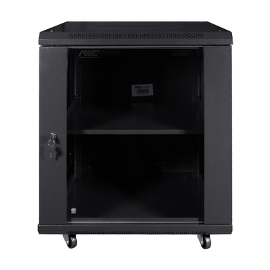 Коммутационный шкаф NVC-12U/600x600x640 Black