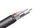 Абонентський коаксіальний кабель з живленням FinMark F690BV-2x0.75 POWER PVC, 305 м