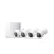 Комплект IP відеоспостереження на 4 камери CYVIO POE Bullet 4Kit 4MP N2804