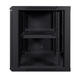 Коммутационный шкаф NVC-12U/600x600x640 Black