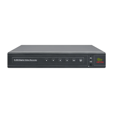 8-канальный IP видеорегистратор с PoE Partizan NVD-411 POE 2.1 Cloud, 8Мп