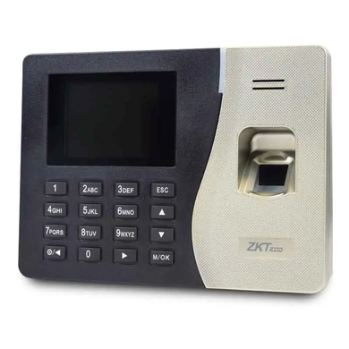 Біометричний термінал із сканером відбитка ZKTeco K20/ID