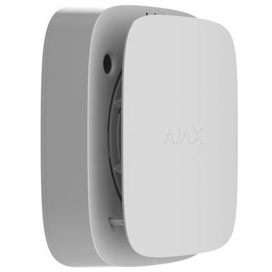 Беспроводной адресный пожарный извещатель точечный тепловой Ajax EN54 FireProtect (Heat) Jeweller White