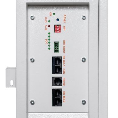 Акумулятор LP LiFePO4 51,2V - 100 Ah (5120Wh) (BMS 100A/50А) метал LCD Smart RS485/CAN JK настінний