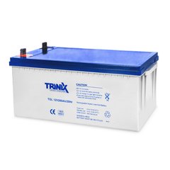 Аккумуляторная батарея гелевая TRINIX TGL12V200Ah/20Hr GEL, 12В 200Ач