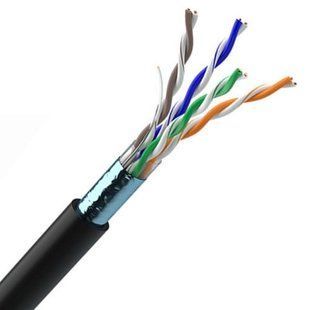 Кабель витая пара OK-Net КППЭ-ВП (100) FTP кат.5е, 4х2х0.51, бухта 305м